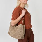 The Sak Los Feliz Hobo - Hand Crochet - Bamboo Static