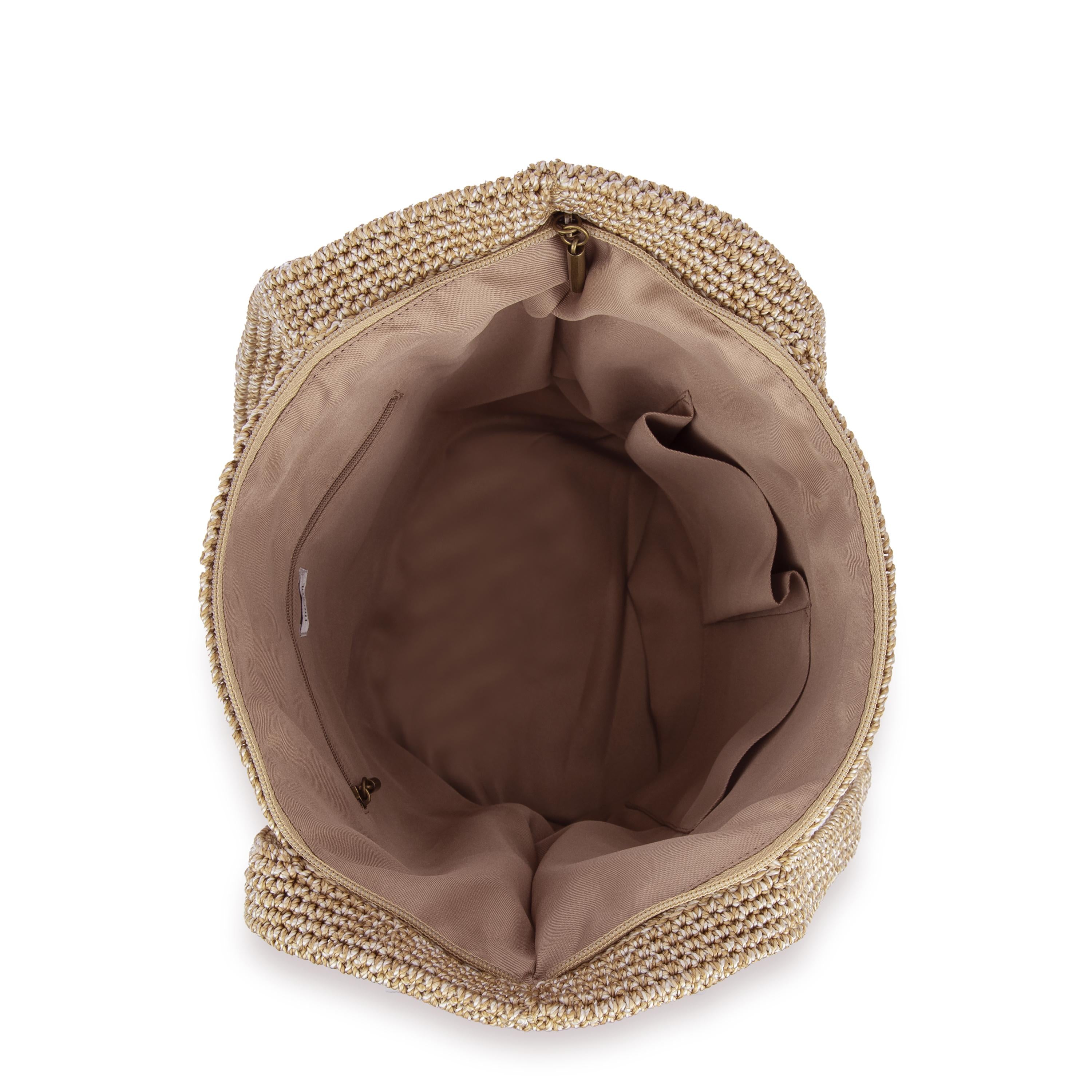 The Sak 120 Hobo - Hand Crochet - Bamboo Static