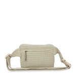 The Sak Caraway Small Belt Bag - Hand Crochet - Natural Medallion
