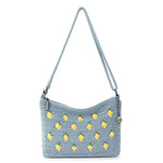 The Sak Lumi Crossbody - Hand Crochet - Blue Lemons