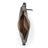 The Sak Tess Shoulder Bag - Leather - Dark Silver
