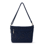 The Sak Lumi Crossbody - Hand Crochet - Denim Medallion