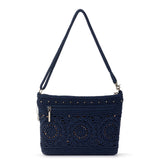 The Sak Lumi Crossbody - Hand Crochet - Denim Medallion