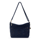 The Sak Lumi Crossbody - Hand Crochet - Denim Medallion