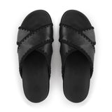 The Sak Penelope Sandal - Leather - Black