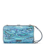 Sakroots Iris Large Smartphone Crossbody - |Canvas - Reef Water Nation|