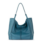 The Sak Los Feliz Large Tote - Leather - Lagoon