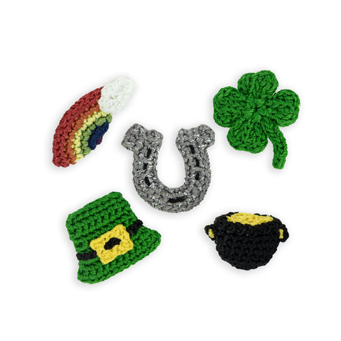 The Sak Yarnicharmz 5 Pack - Hand Crochet - St Pattys