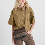 The Sak Lumi Crossbody - Hand Crochet - Aspen Stripe