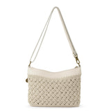 The Sak Lumi Crossbody - Hand Crochet - Ecru Cozy Weave