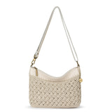 The Sak Lumi Crossbody - Hand Crochet - Ecru Cozy Weave