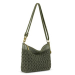The Sak Lumi Crossbody - Hand Crochet - Moss Cozy Weave