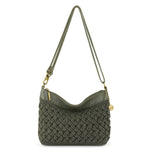 The Sak Lumi Crossbody - Hand Crochet - Moss Cozy Weave