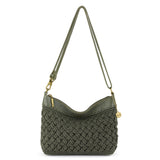 The Sak Lumi Crossbody - Hand Crochet - Moss Cozy Weave