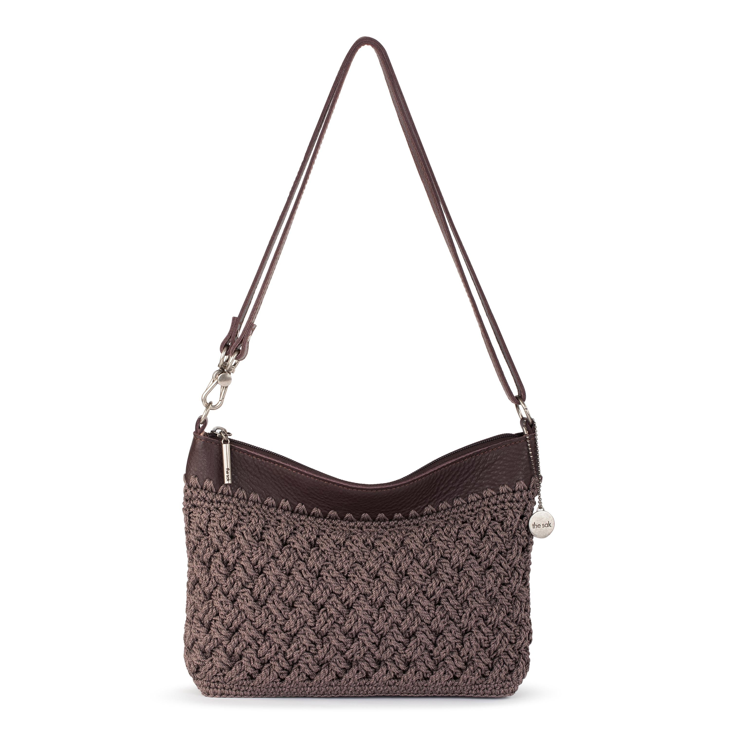 The Sak Lumi Crossbody - Hand Crochet - Mushroom Cozy Weave