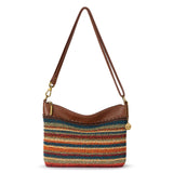 The Sak Lumi Crossbody - Hand Crochet - Woodland Stripe