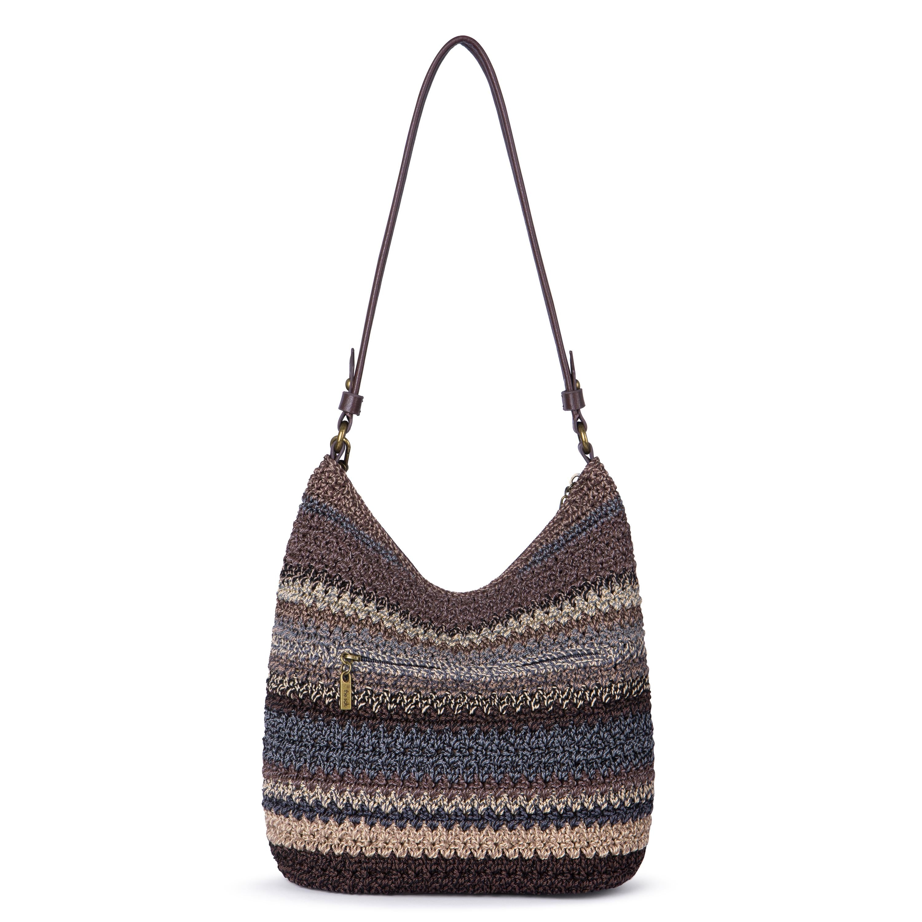 The Sak Sequoia Hobo - Hand Crochet - Aspen Stripe