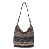 The Sak Sequoia Hobo - Hand Crochet - Aspen Stripe