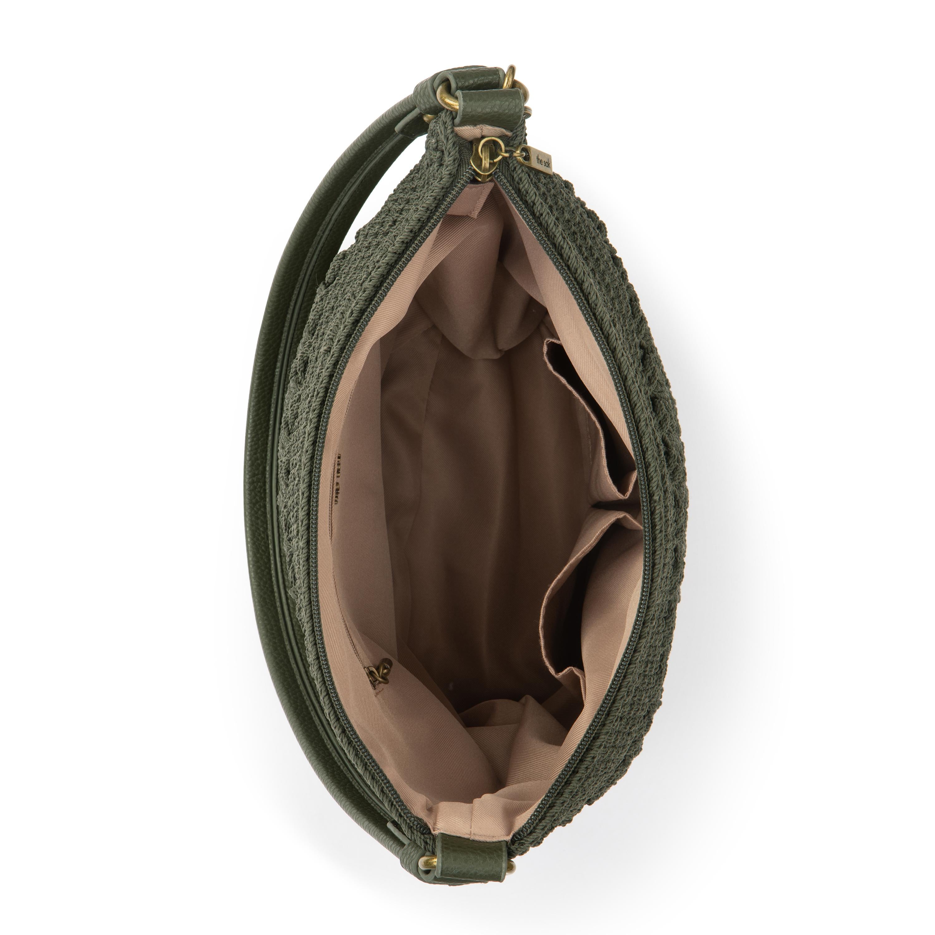 The Sak Sequoia Hobo - Hand Crochet - Moss Cozy Weave
