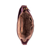 The Sak Sequoia Hobo - Leather - Black Cherry
