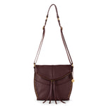 The Sak Silverlake Flap Crossbody - Leather - Mahogany