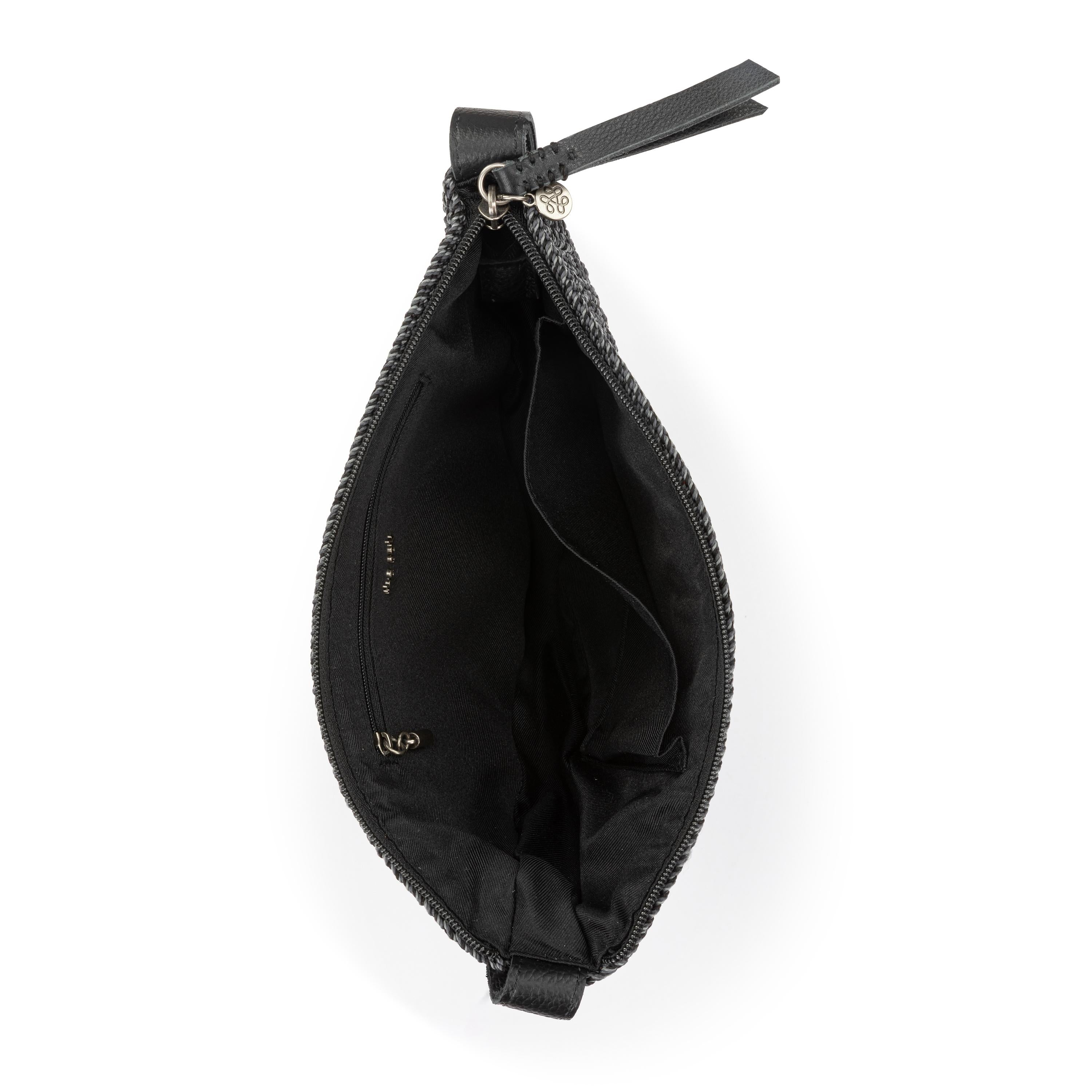 The Sak Tess Sling - Hand Crochet - Black Static