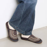 The Sak Bolinas Clog - Hand Crochet - Aspen Stripe