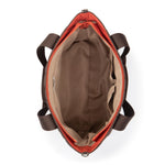 Sakroots Arlo Large Tote - EcoTwill - Mahogany Woven Quilted