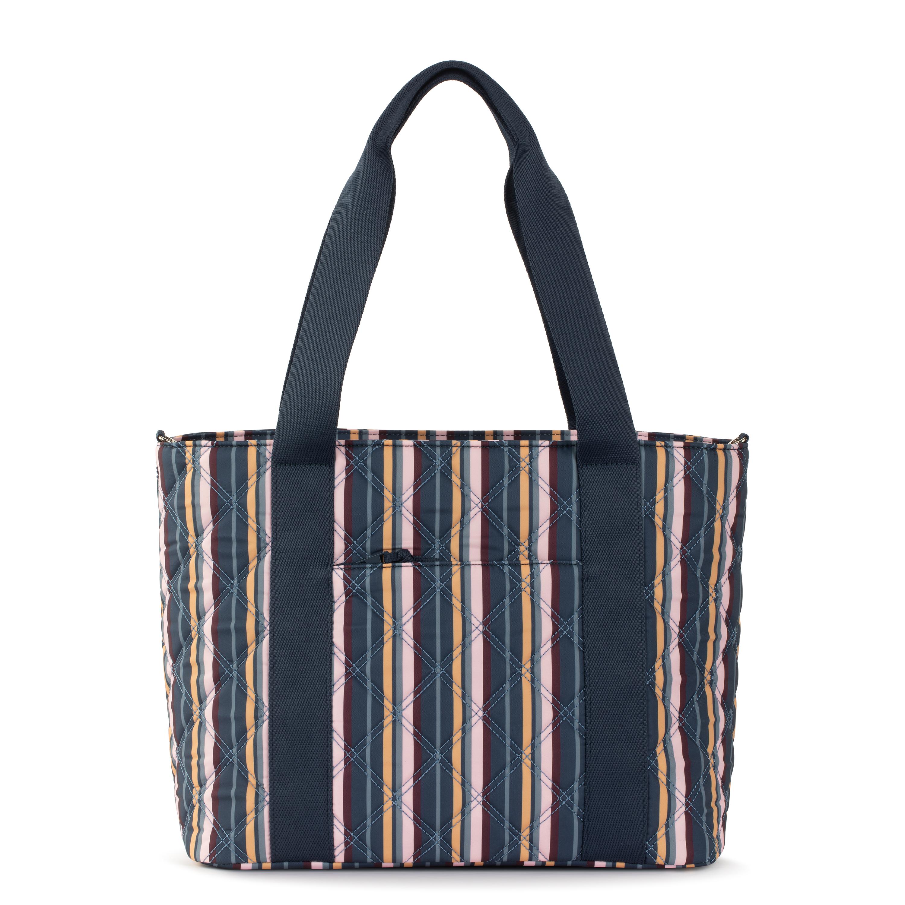 Sakroots Arlo Large Tote - EcoTwill - Vibrant Multi Diamond Quilted