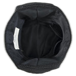 The Sak 120 Hobo - Hand Crochet - Black Cozy Weave