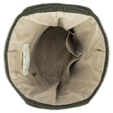 The Sak 120 Hobo - Hand Crochet - Moss Cozy Weave