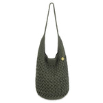 The Sak 120 Hobo - Hand Crochet - Moss Cozy Weave