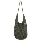The Sak 120 Hobo - Hand Crochet - Moss Cozy Weave