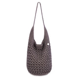 The Sak 120 Hobo - Hand Crochet - Mushroom Cozy Weave