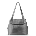 The Sak Melrose Satchel - Leather - Gunmetal