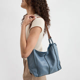 The Sak Los Feliz Medium Tote - Leather - Maritime