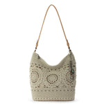 The Sak Sequoia Hobo - Hand Crochet - Natural Grey Medallion