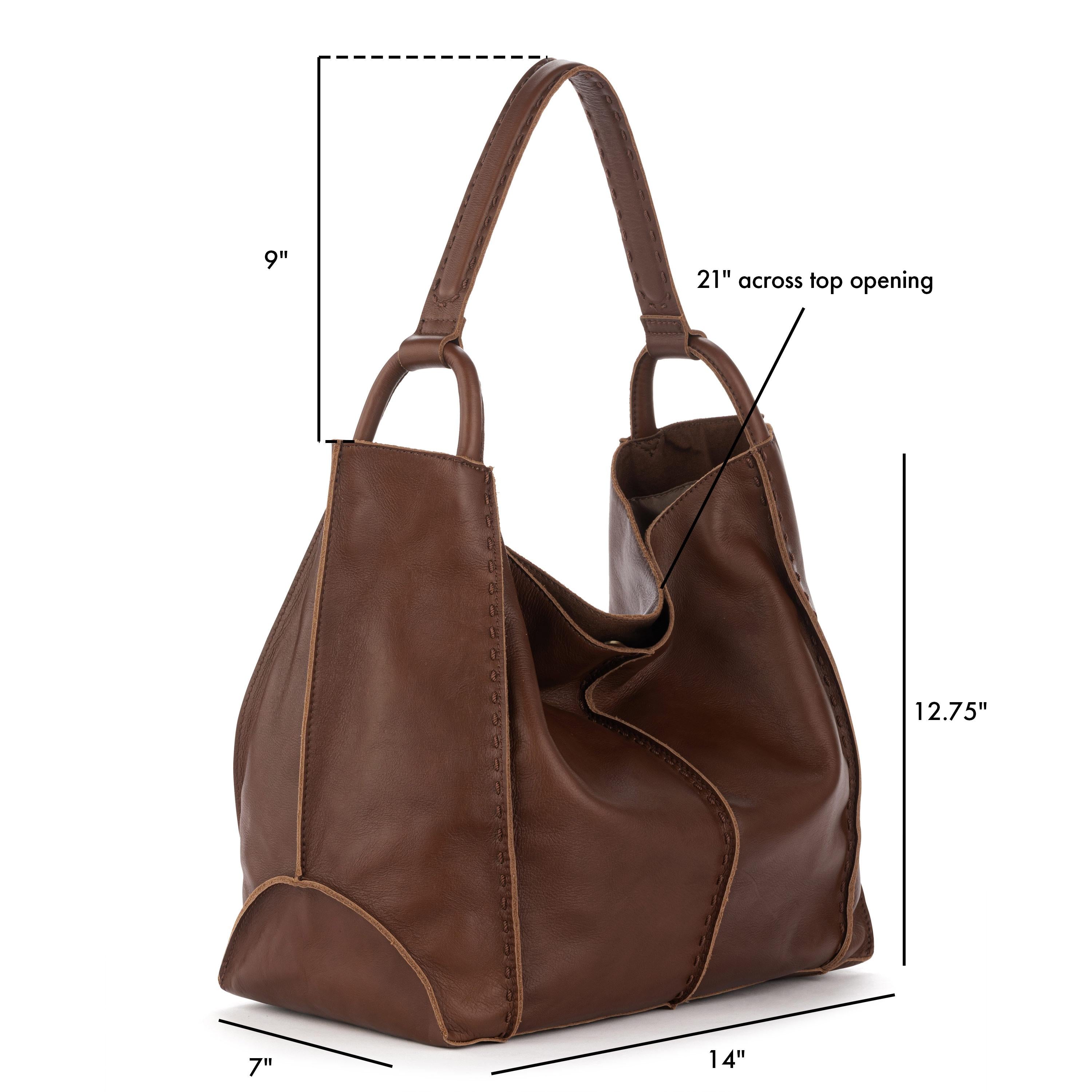 The Sak Los Feliz Large Tote - Leather - Whiskey