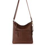 The Sak Lucia Leather Adjustable Crossbody - Leather - Whiskey Stitch