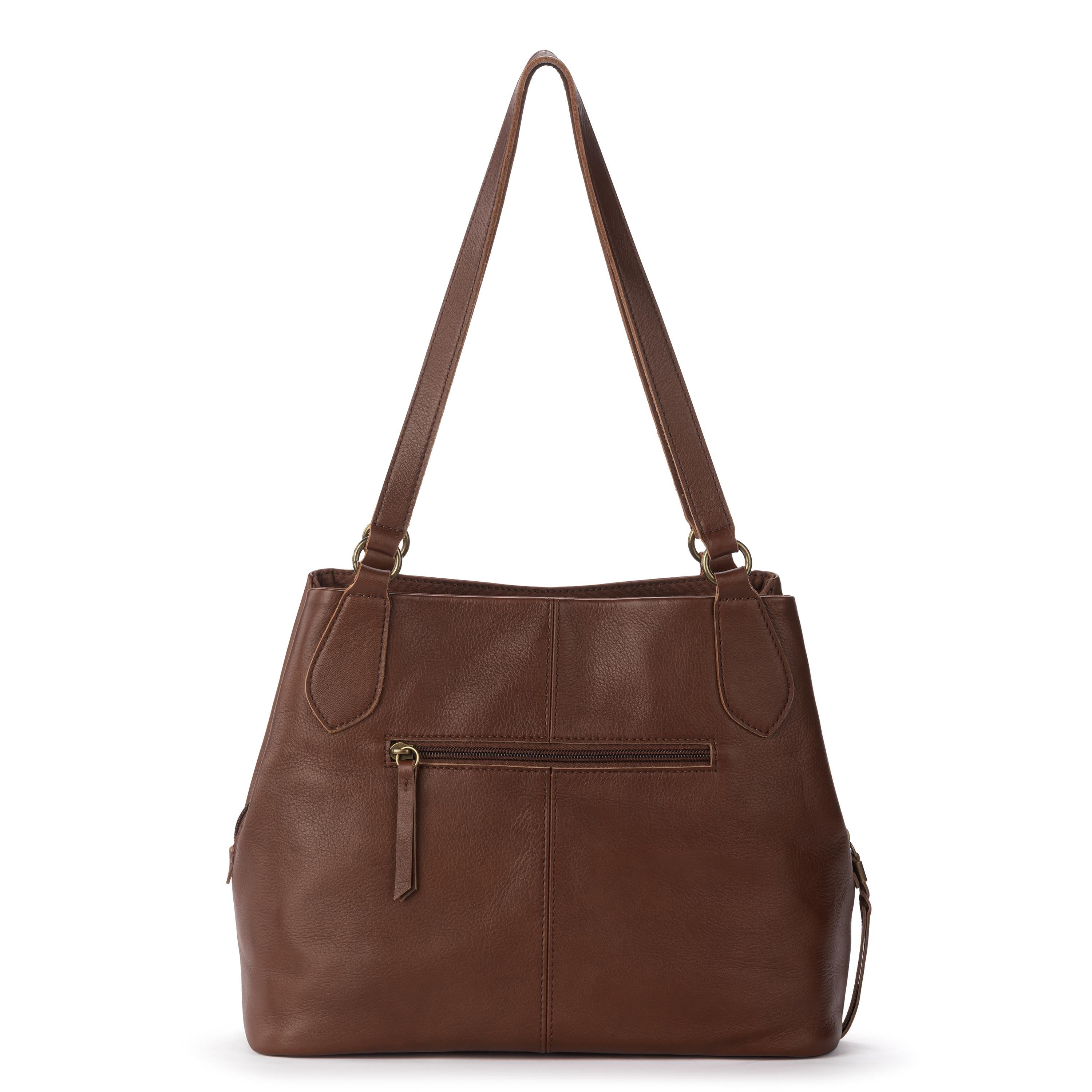 The Sak Melrose Satchel - Leather - Whiskey