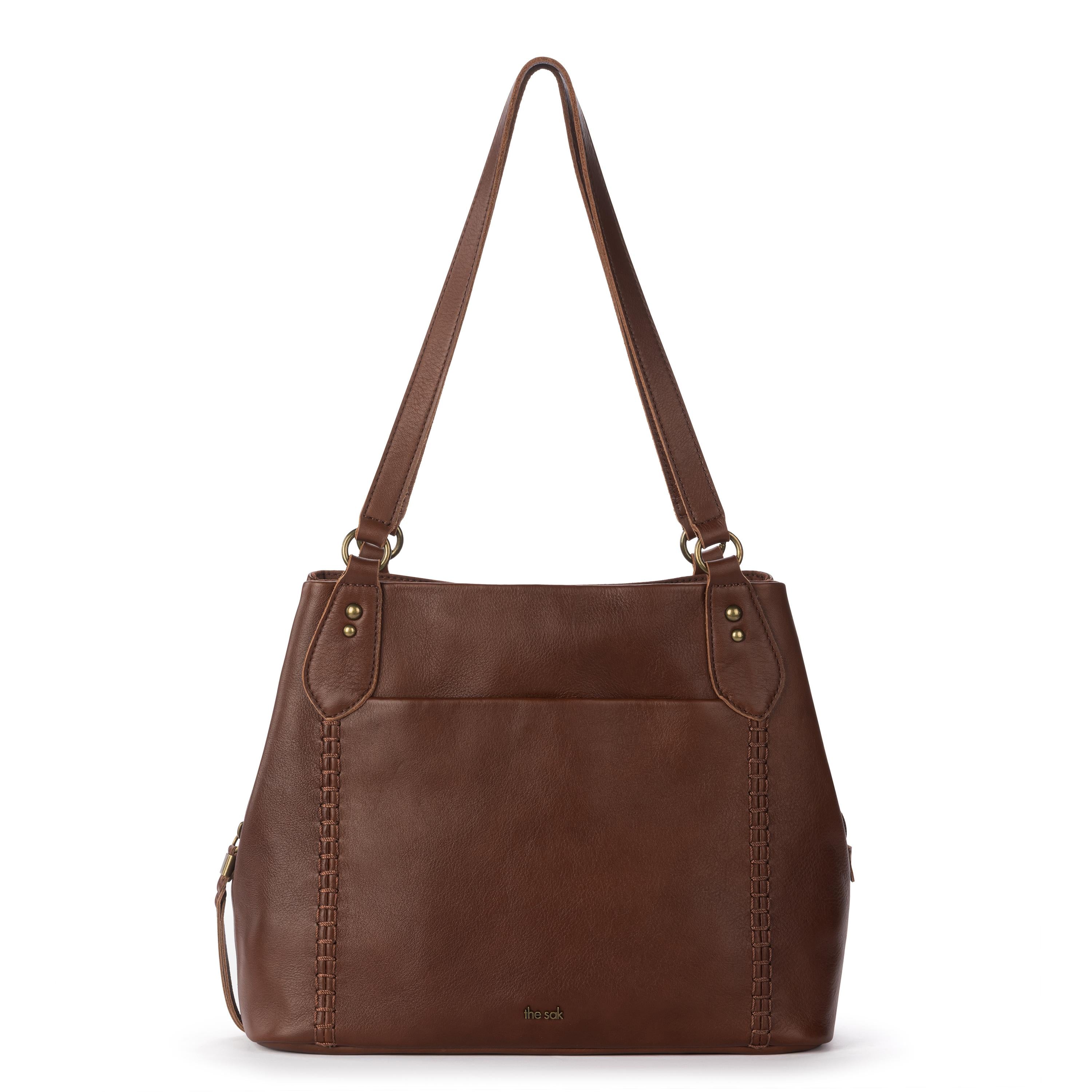 The Sak Melrose Satchel - Leather - Whiskey