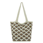 The Sak Sola Carryall Tote - Hand Crochet - Natural Mermaid