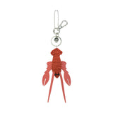 The Sak Yarnicharmz Dangle - Hand Crochet - Lobster