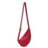 The Sak Tess Sling - Straw - Scarlet Primrose