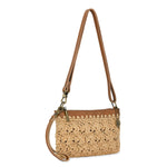 The Sak Vita Convertible Wristlet - Straw - Natural Primrose