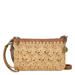 The Sak Vita Convertible Wristlet - Straw - Natural Primrose