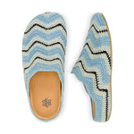The Sak Bolinas Ripple Clog - Hand Crochet - Dream Blue Ripple