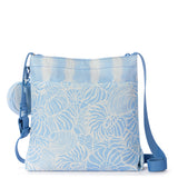 Sakroots Banyan Basic Crossbody - EcoTwill - Blue Aura Seashore
