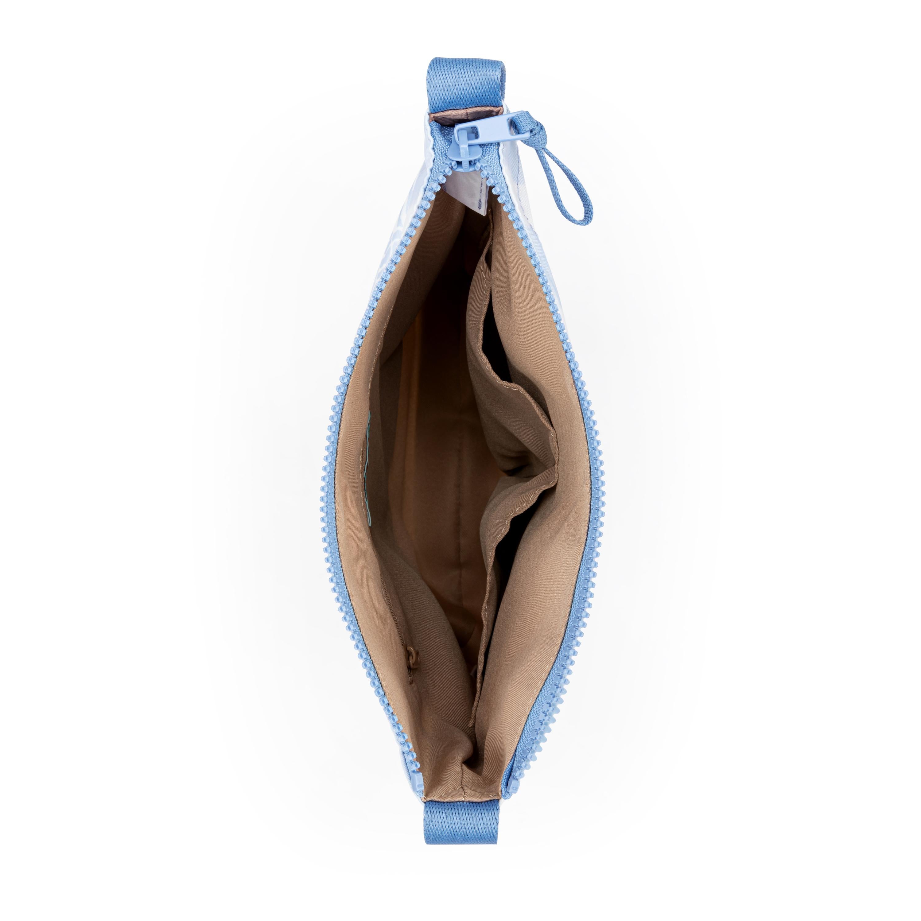 Sakroots Banyan Basic Crossbody - EcoTwill - Blue Aura Seashore