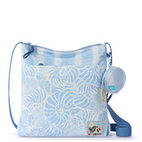 Sakroots Banyan Basic Crossbody - EcoTwill - Blue Aura Seashore
